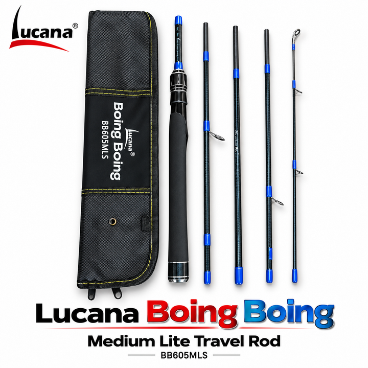 Lucana Boing Boing BB605MLS Medium Lite Travel Rod main product image