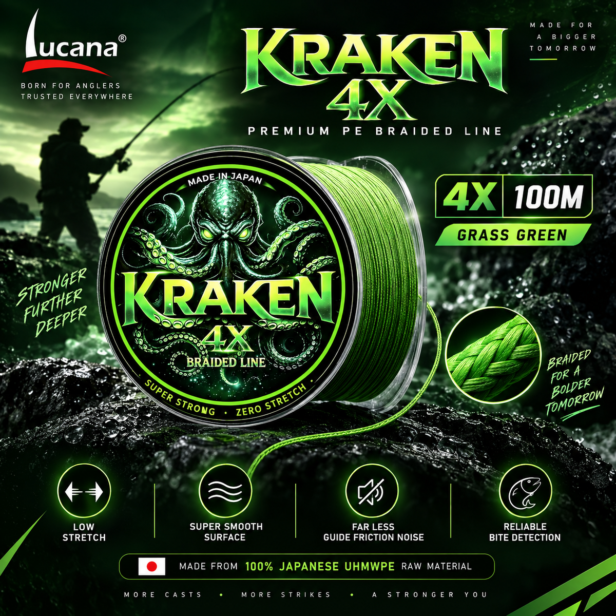 Lucana Kraken 4X Grass Green promotional image