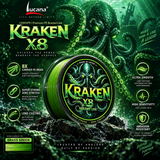 Lucana Kraken X8 Grass Green eight-carrier PE braided line performance features