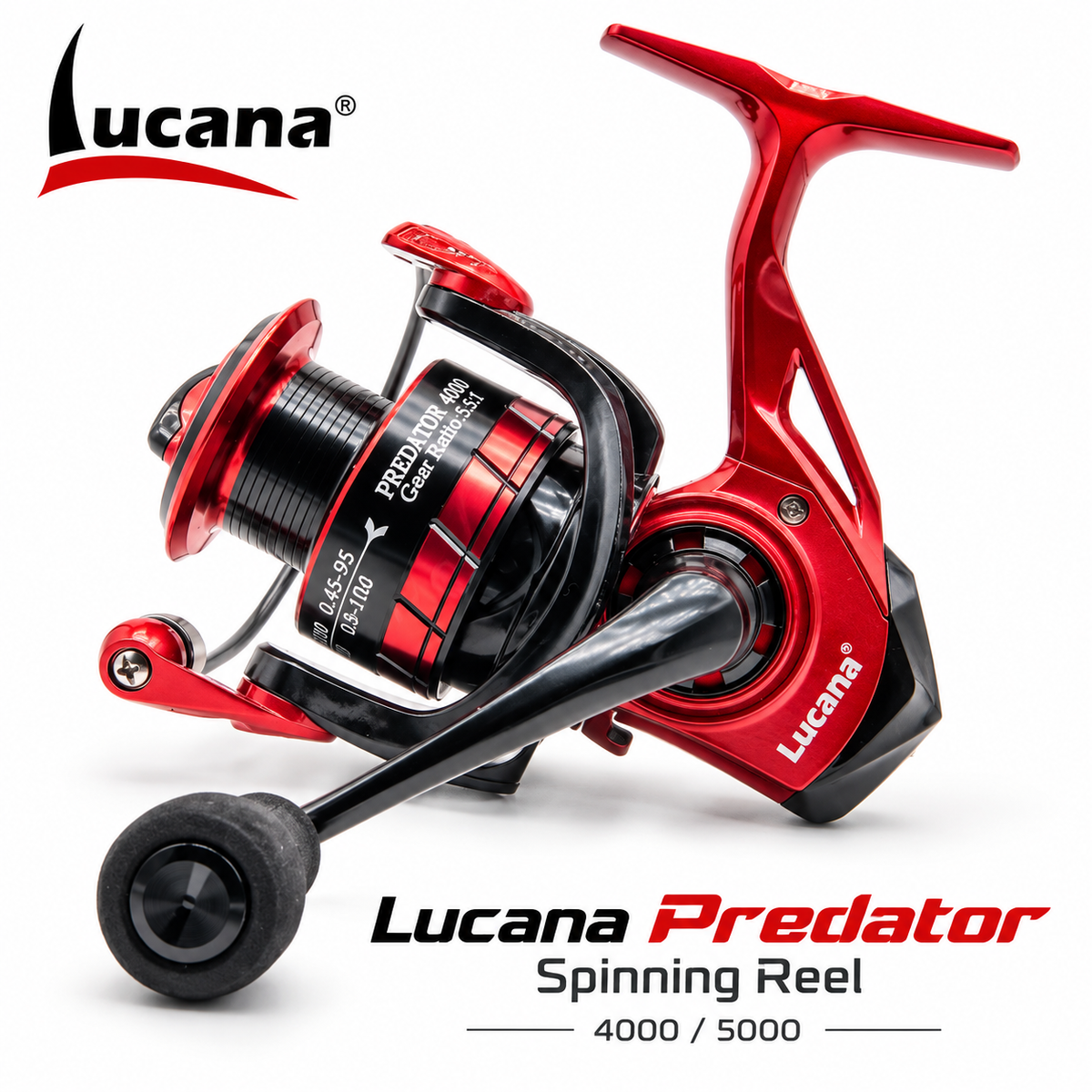 Lucana Predator 4000 5000 Spinning Reel main product image