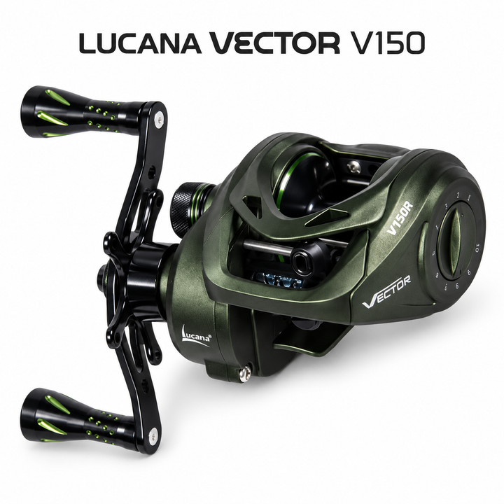 Lucana Vector V150 baitcasting reel
