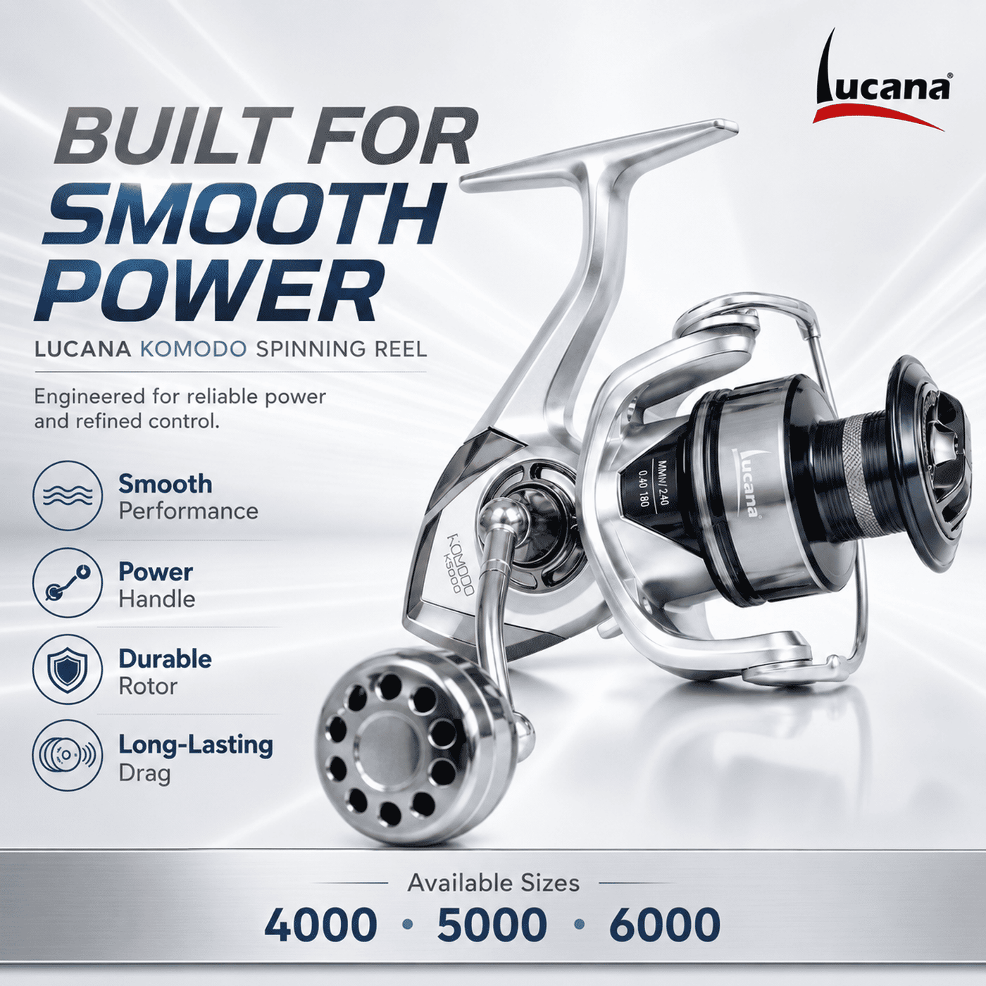Lucana Komodo Spinning Reel