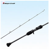 MajorCraft GiantKilling 5G overhead jigging rod — technical detail view