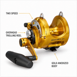 Okuma Makaira II two-speed control and anodized body details