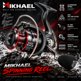 Mikhael Spinning Reel 3000 4000 feature image