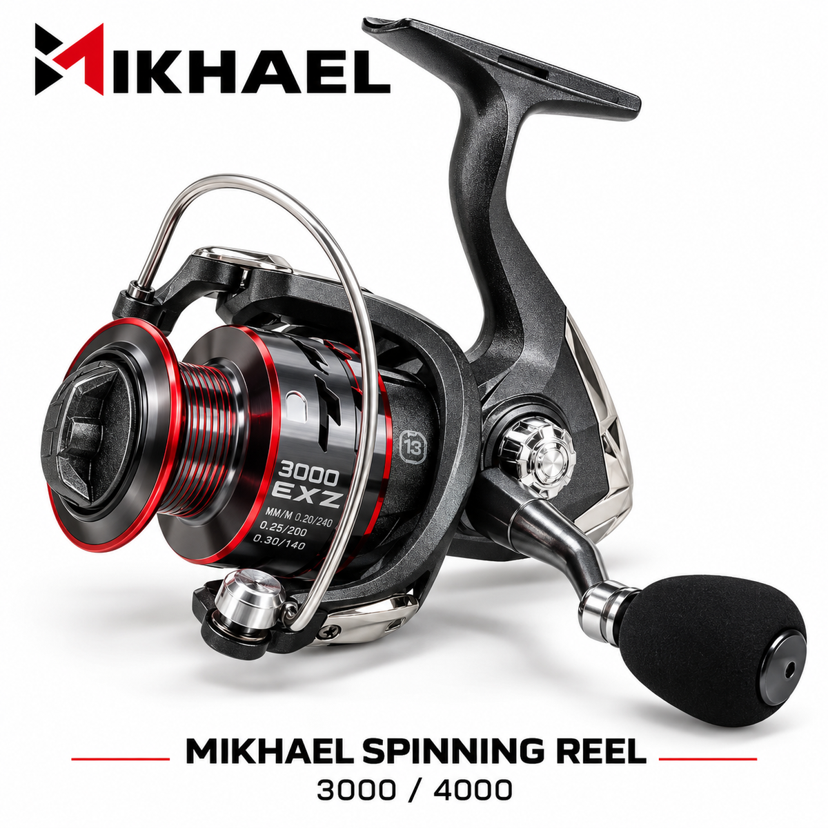 Mikhael Spinning Reel 3000 4000 main product image
