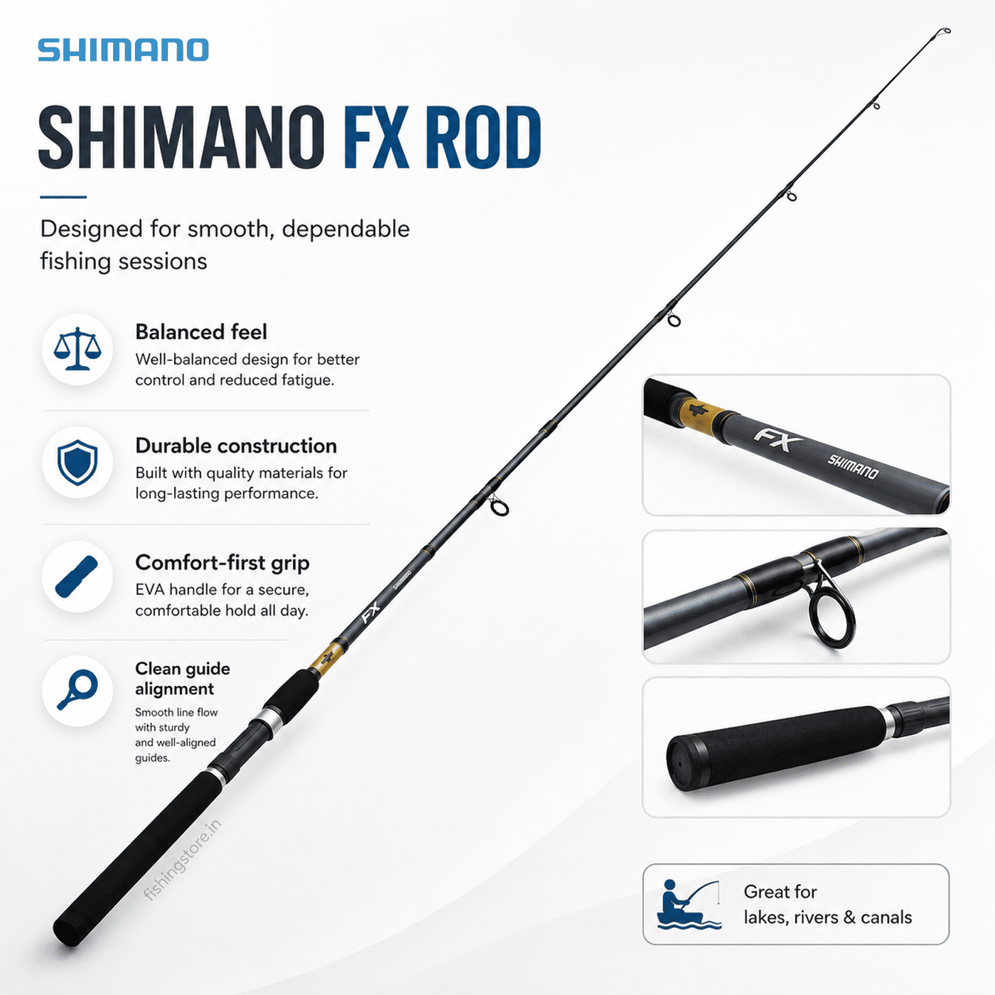 Shimano FX Spinning Rod - 9 Ft MH