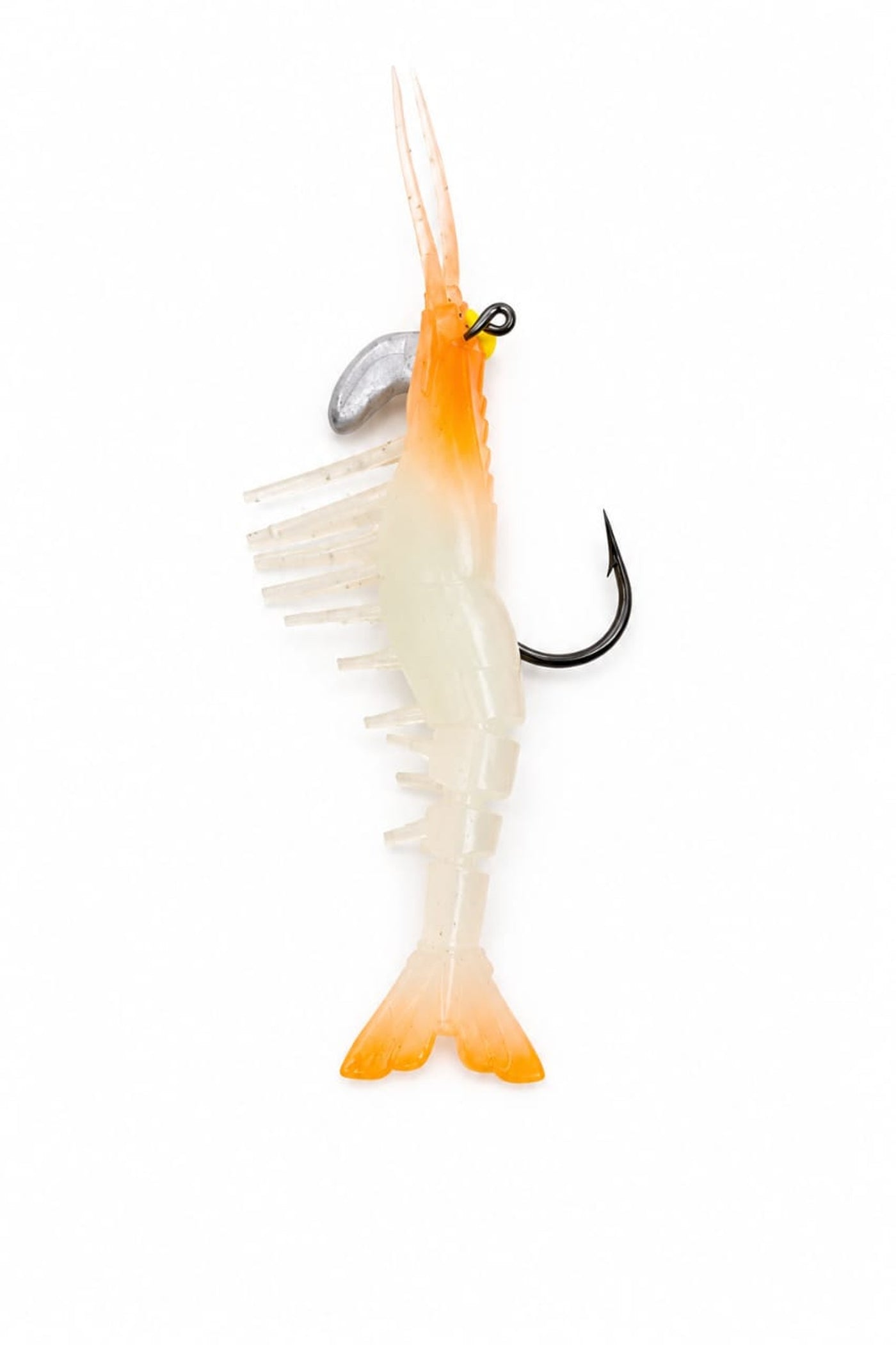 IZZAWA Shrimp Lure 13cm 13.7g Orange Jelly – Barramundi Snapper Bait