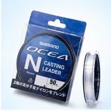 Shimano nylon leader spool and packaging detail