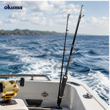 Okuma CORTEZ boat spinning rod CZ-C-662MH — fishing lifestyle view