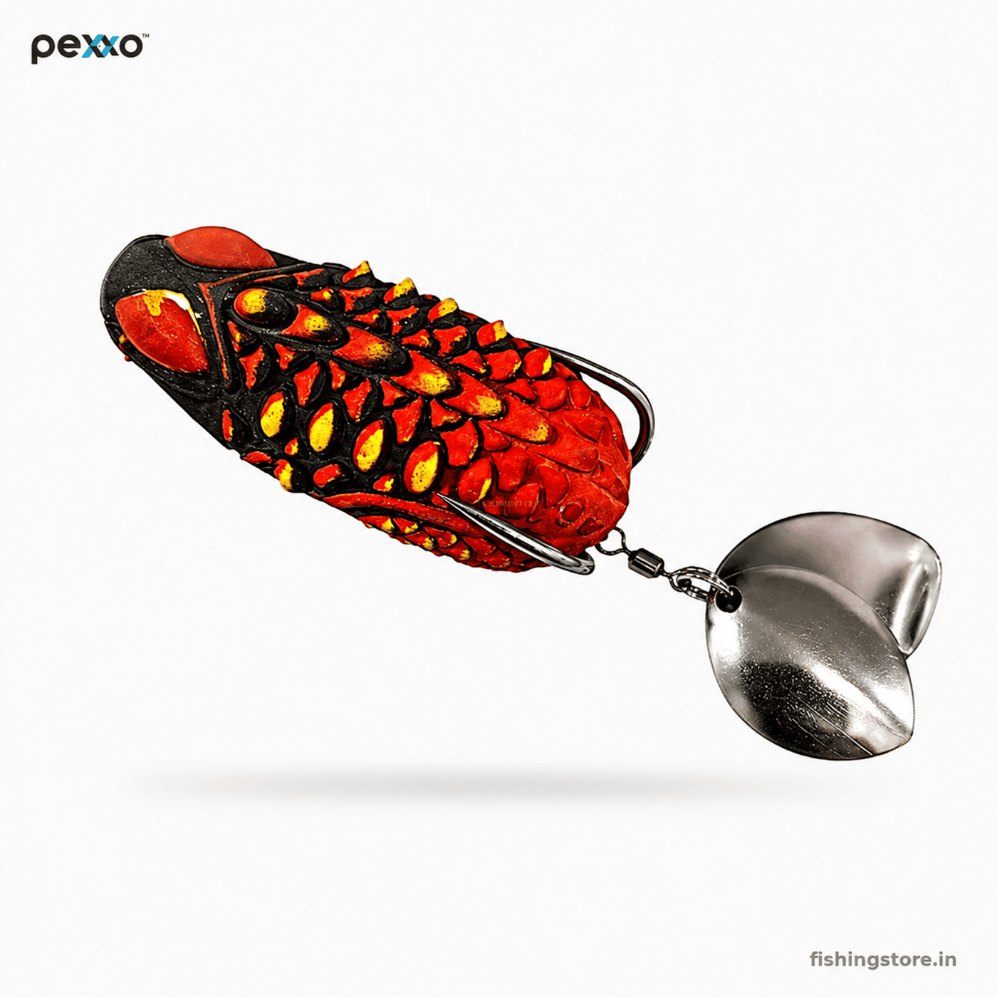 Pexxo Spike Soft Frog Lure 5cm 7-8g for Snakehead