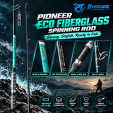 Pioneer Eco Fiberglass Spinning Rod 7 ft main product image.