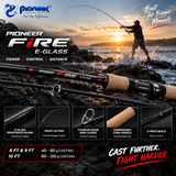 Pioneer Fire E-Glass spinning rod feature image