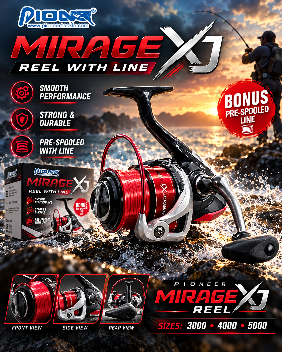 Pioneer Mirage XJ promotional image.