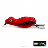 BRAVVO Gorilla 6.5cm 12-13g Handmade Soft Frog Lure for Snakehead - Red