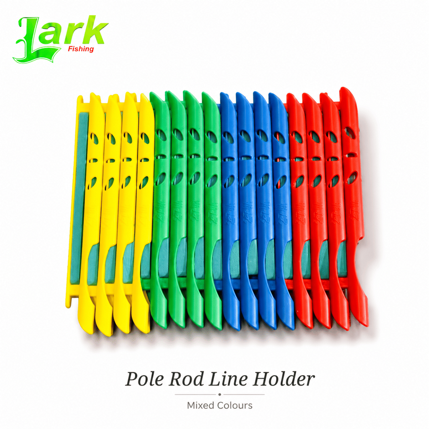 Lark Fishing Pole Rod Line Holder  – 5.4m Size, Mixed Colours
