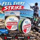 Rikimaru RX4 braided line casting performance