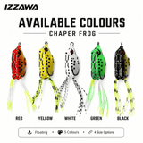 IZZAWA Chaper Frog Lure - Black Olive | Pack of 1