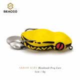 SEACCO Arrow Baby Handmade Frog Lure 5cm 8g - Yellow Black | Pack of 1
