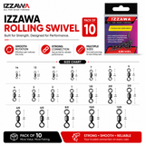 Izzawa Rolling Swivel - Pack of 10