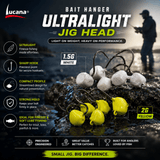 Lucana Bait Hanger Ultralight Jig Head - Pack of 10