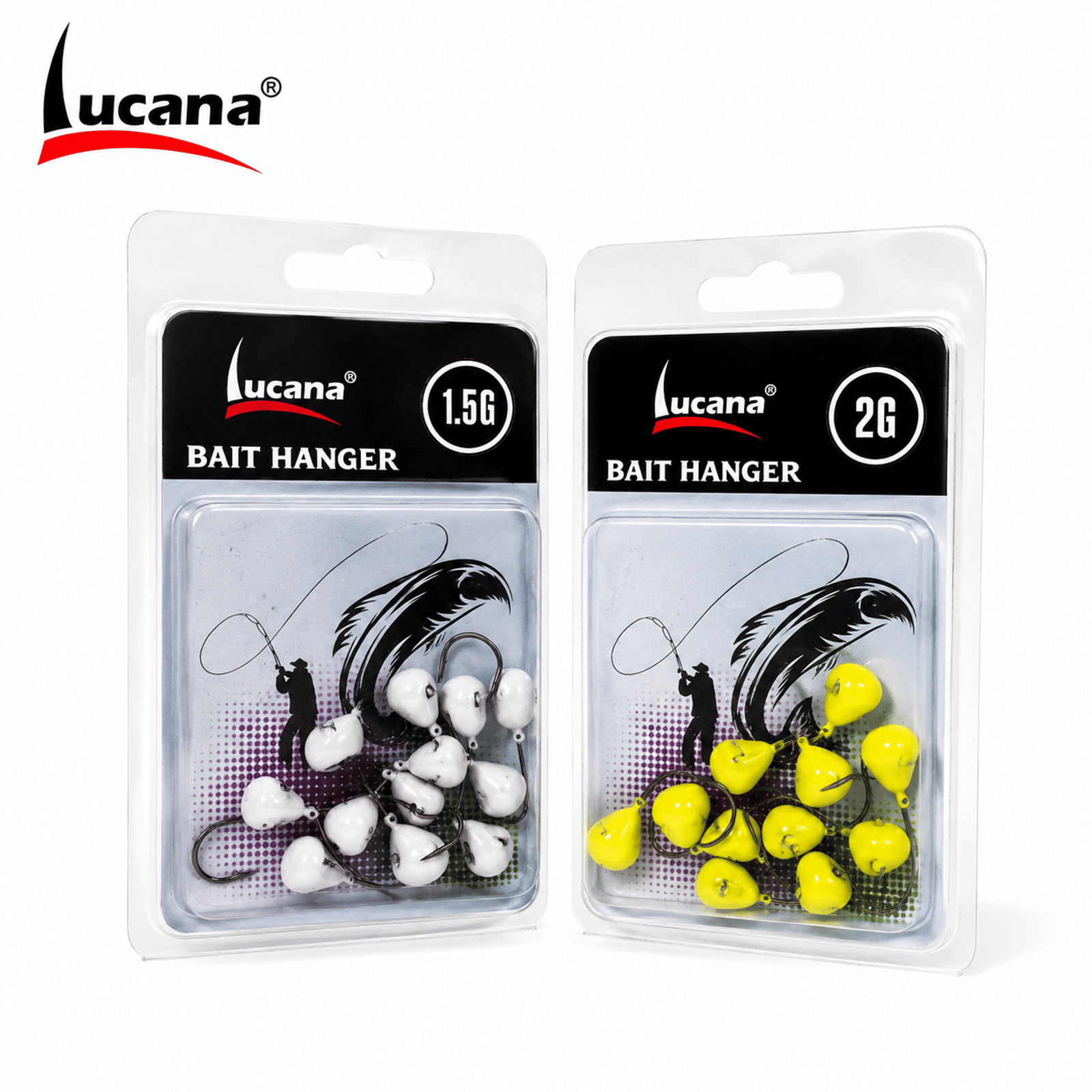Lucana Bait Hanger Ultralight Jig Head - Pack of 10