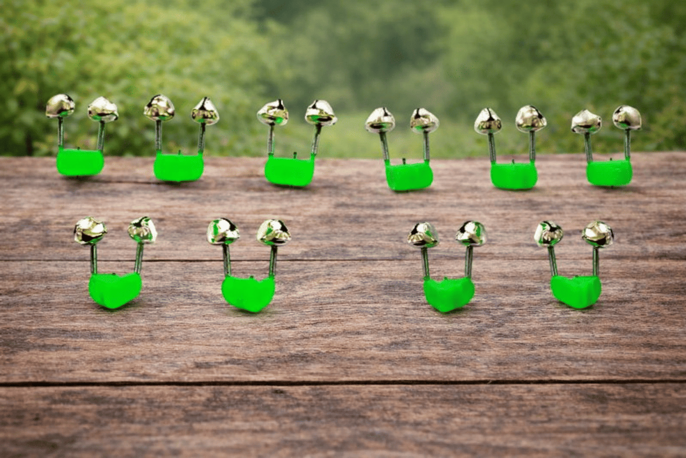 IZZAWA Bite Alarm Bells 10pc 16mm Green – Carp Rohu Catla India