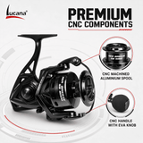 Lucana Sea Breeze GB3000-GB6000 Spinning Reel
