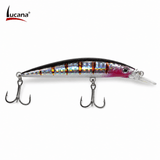 Lucana Sink Park 70mm 16g Sinking Hard Lure - Holo Pink Tiger