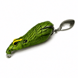 Lark Fishing Garuda Frog Lure 6cm 14g - Green for Snakehead & Murrel