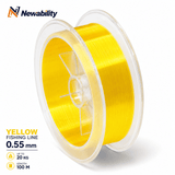 Newability Yellow Fishing Line 0.55mm upto 20Kg 100m