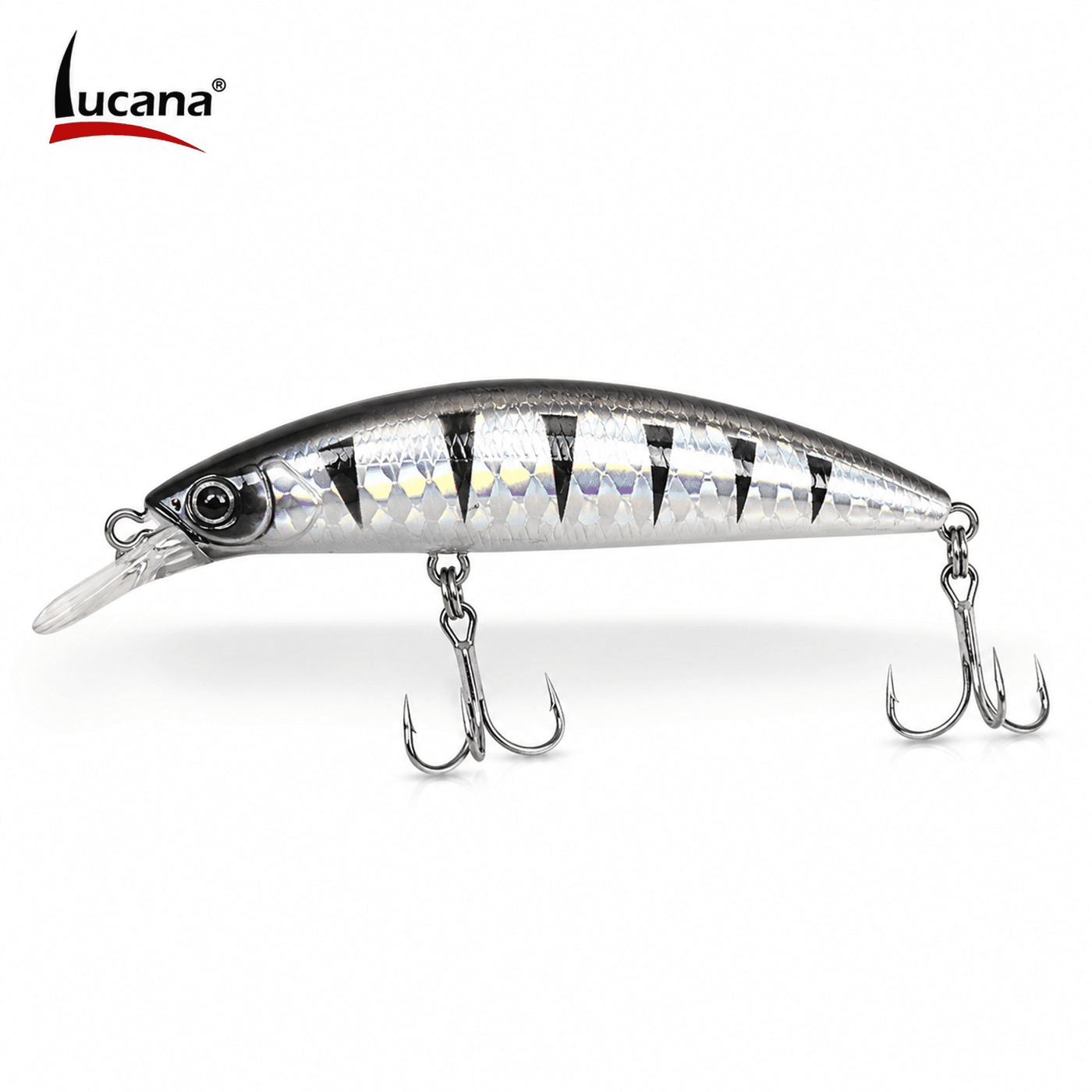Lucana Sink Park 70mm 16g Sinking Hard Lure - Silver Shad