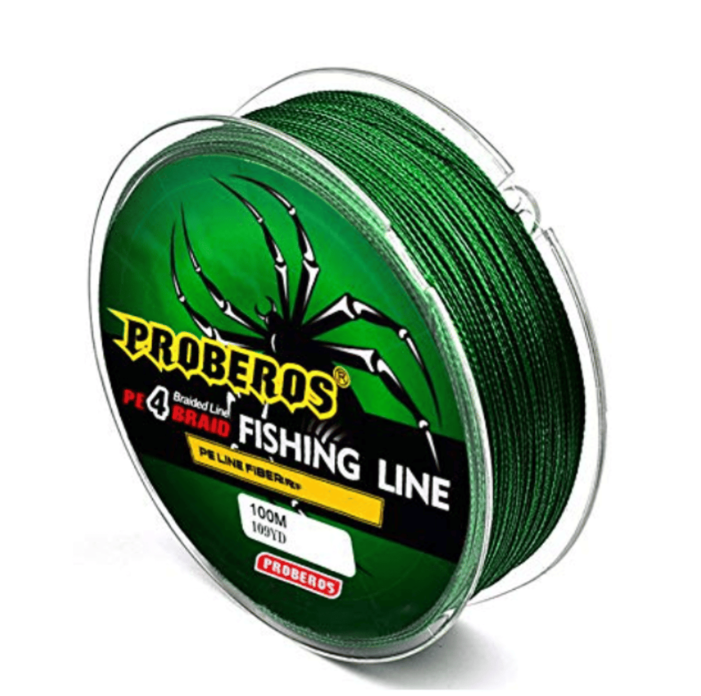Proberos PE Braid Line Dark Green 0.50mm 80LB – PE Braid Snakehead Bass